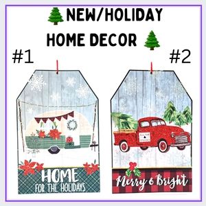 🔥🌲NEW HOLIDAY HANGING DECOR🌲You pick!